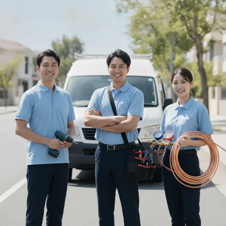 エアコン取り付け のチーム: 福山市
